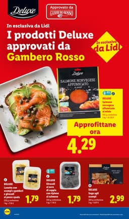 Pagina 16 del volantino Lidl La convenienza deluxe