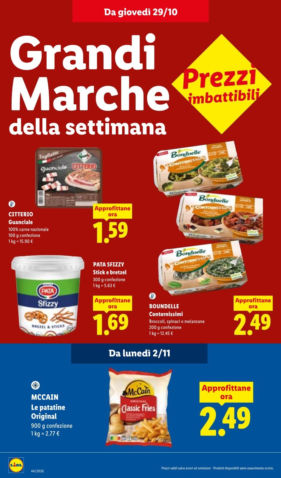 Pagina 26. del volantino Lidl - La convenienza deluxe