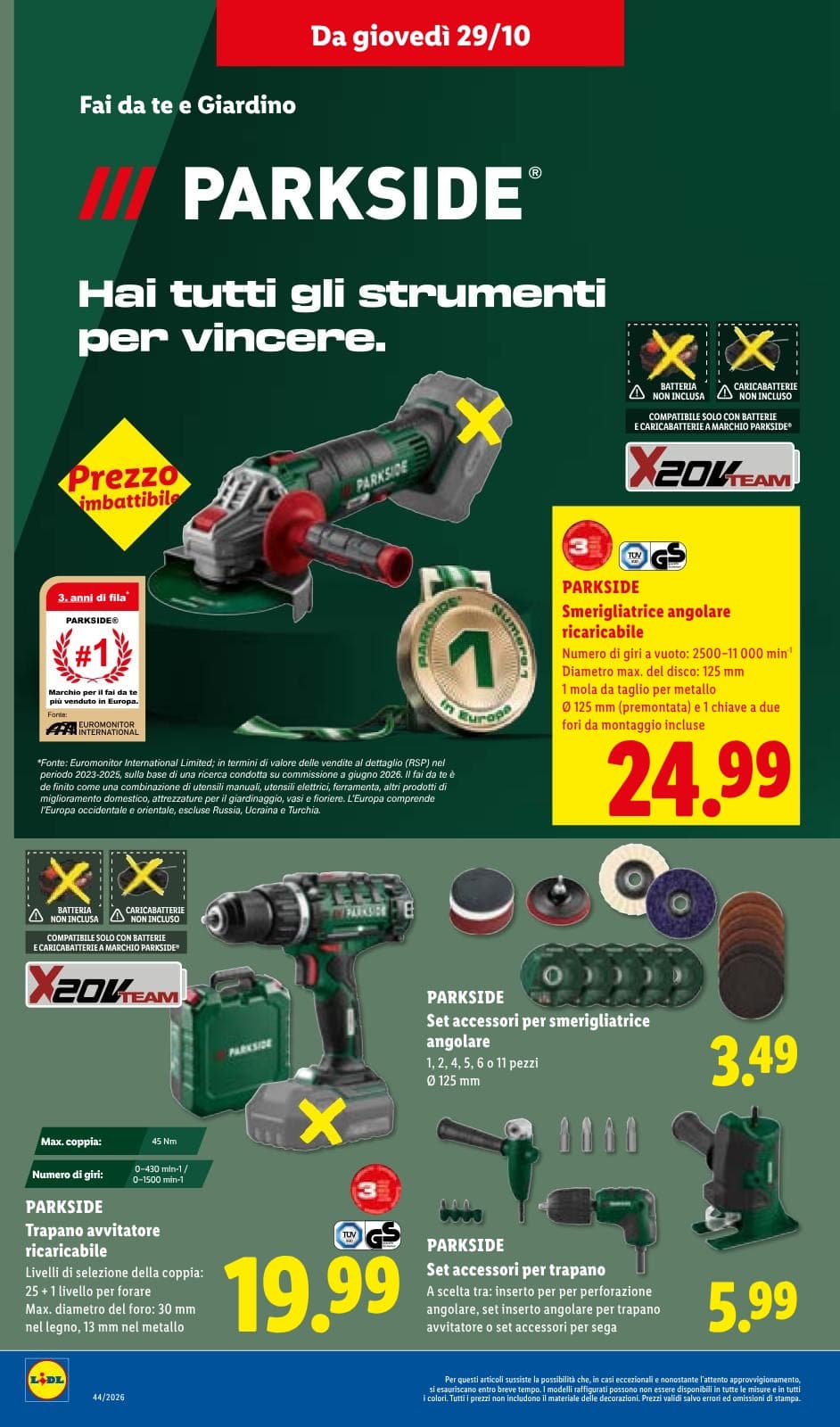 Pagina 32. del volantino Lidl - La convenienza deluxe