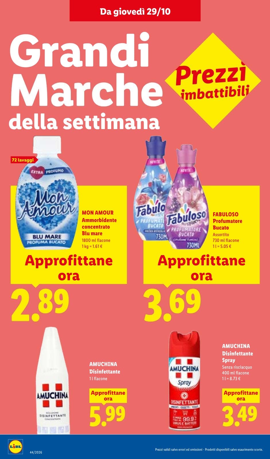 Pagina 54. del volantino Lidl - La convenienza deluxe