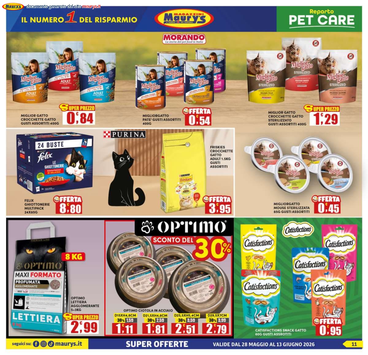 Pagina 11. del volantino Maury's - Offerte Speciali dal 13/06/2026