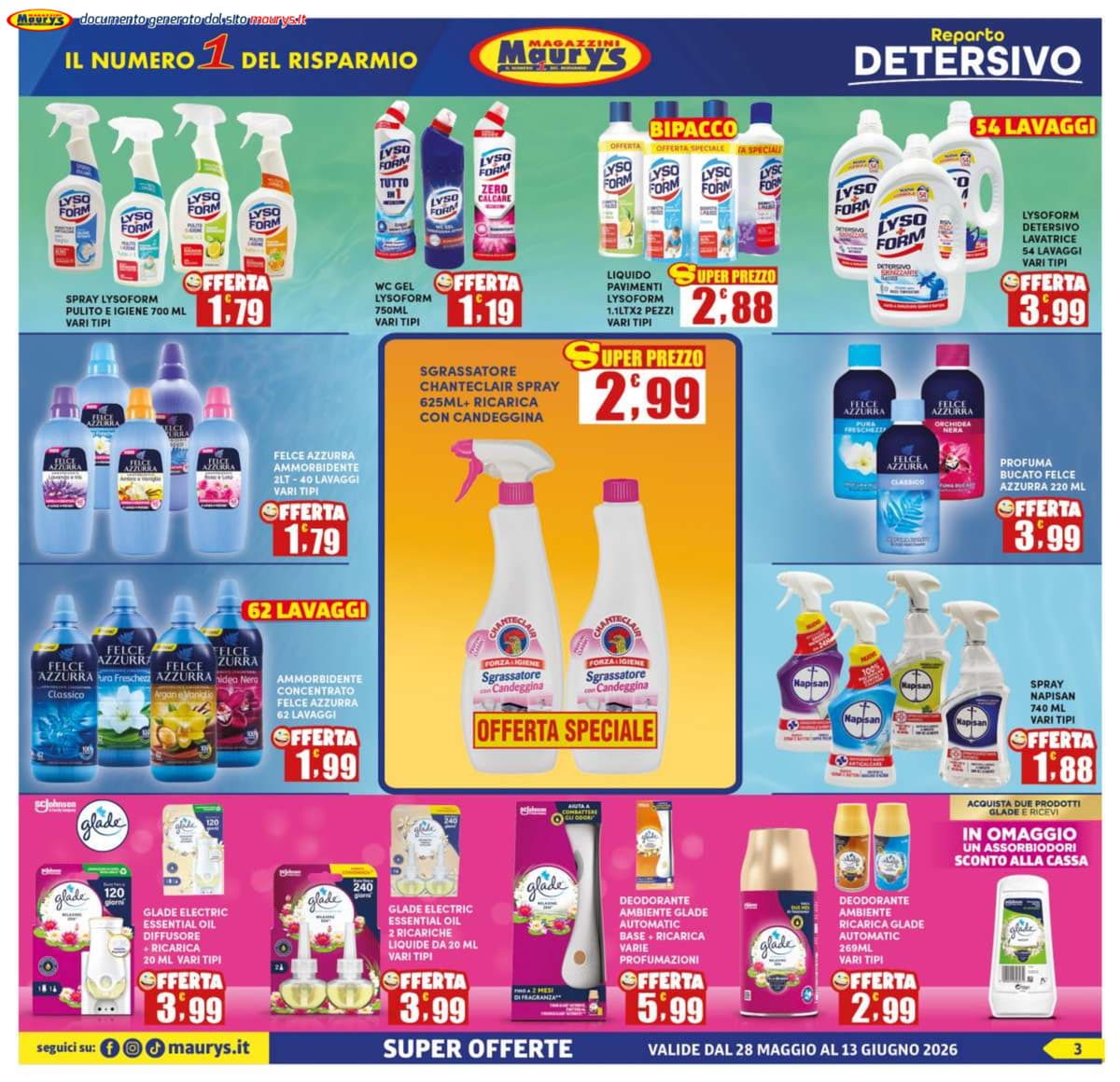 Pagina 3. del volantino Maury's - Offerte Speciali dal 13/06/2026