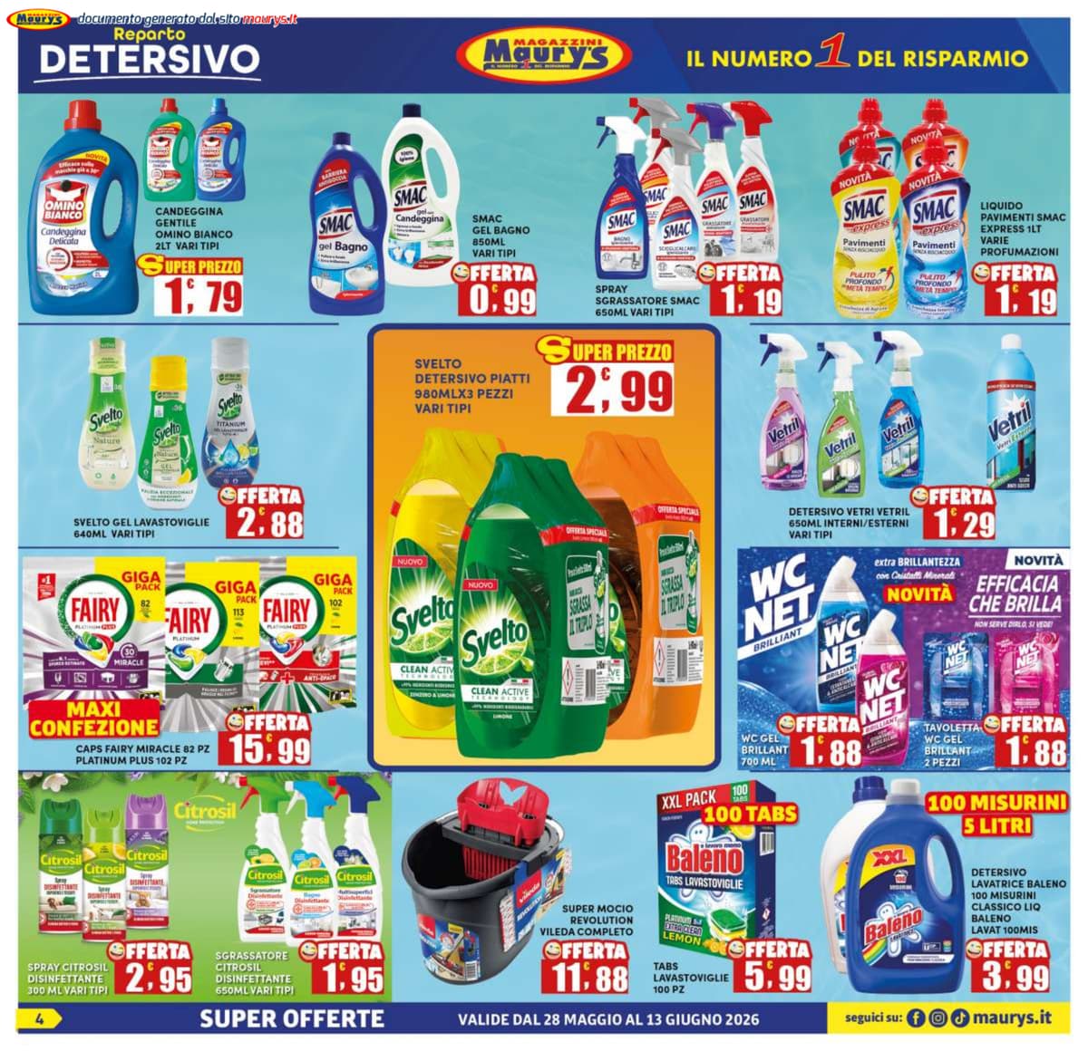 Pagina 4. del volantino Maury's - Offerte Speciali dal 13/06/2026