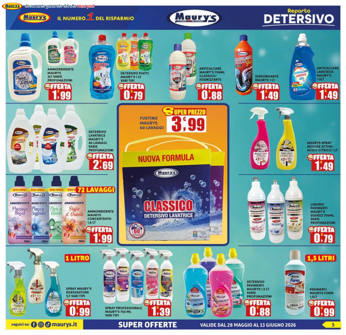 Pagina 5. del volantino Maury's - Offerte Speciali dal 13/06/2026