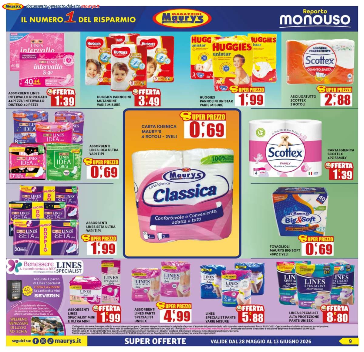Pagina 9. del volantino Maury's - Offerte Speciali dal 13/06/2026