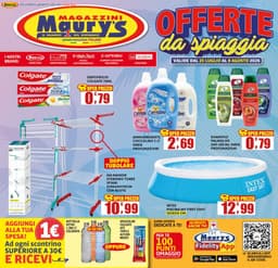 Pagina 1 del volantino Maury's Offerte da spiaggia