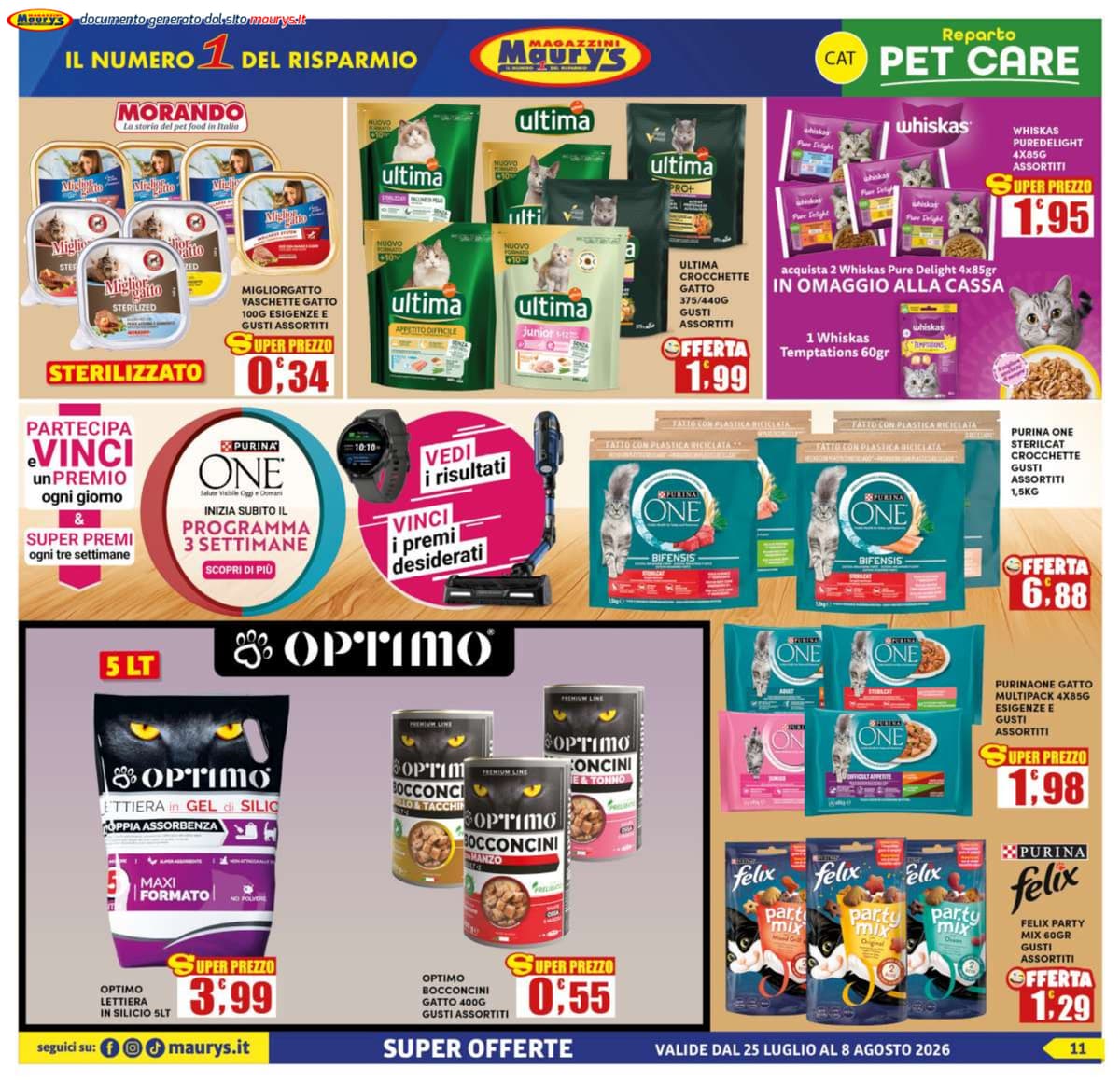 Pagina 11. del volantino Maury's - Offerte da spiaggia dal 28/07/2026