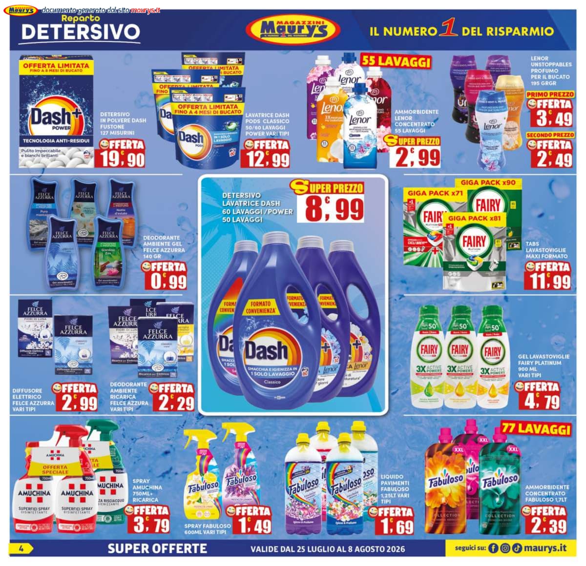 Pagina 4. del volantino Maury's - Offerte da spiaggia