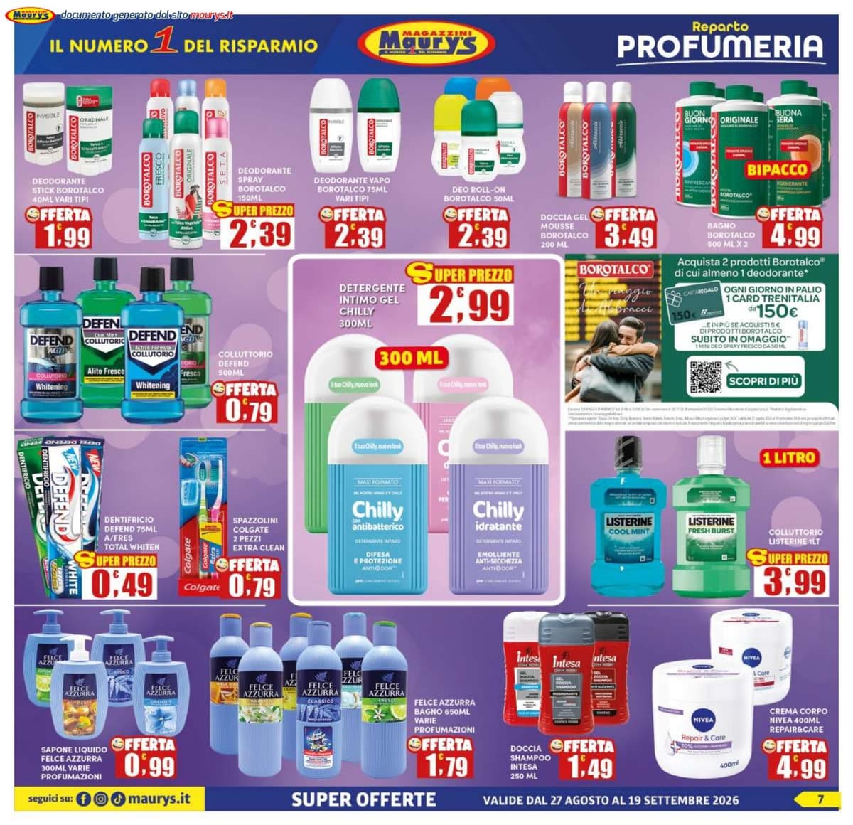 Pagina 7. del volantino Maury's - Offerte Più Risparmio dal 28/08/2026