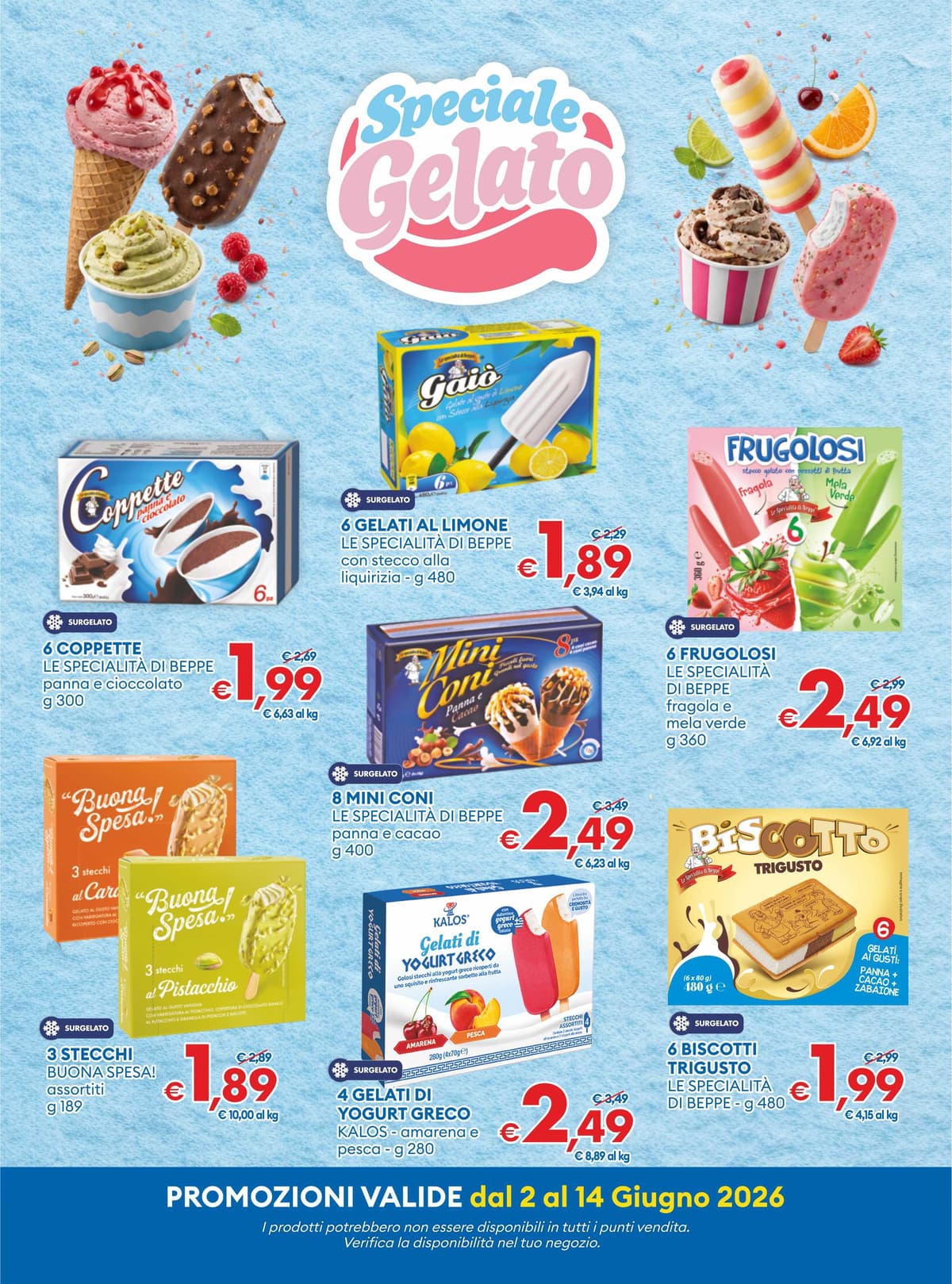 Pagina 2. del volantino MD - Offerte Speciali dal 13/06/2026