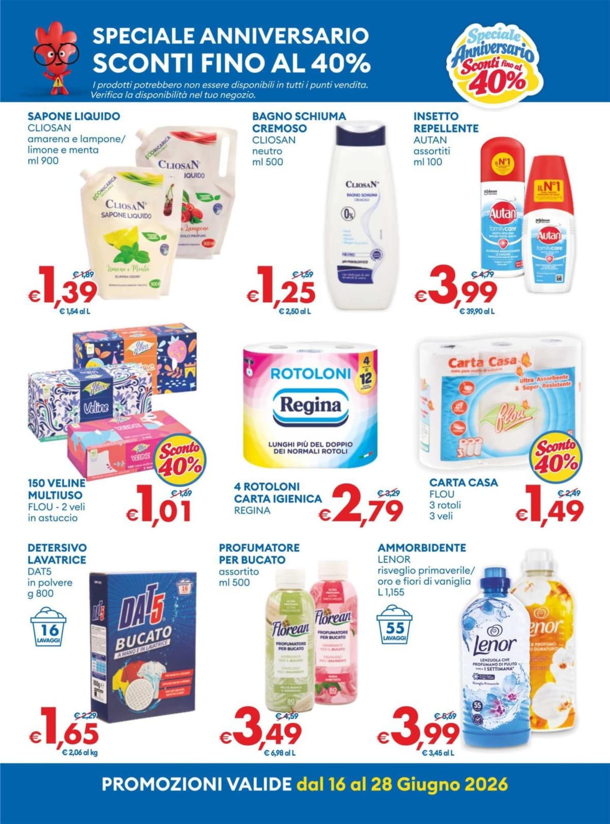 Pagina 11. del volantino MD - Speciale anniversario