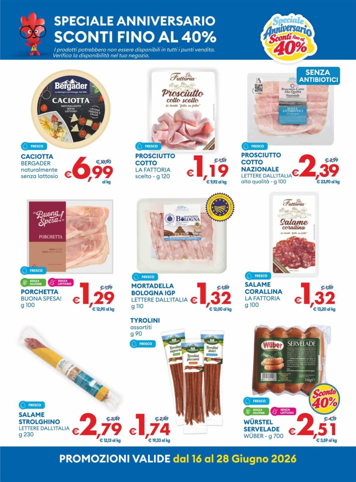 Pagina 3. del volantino MD - Speciale anniversario