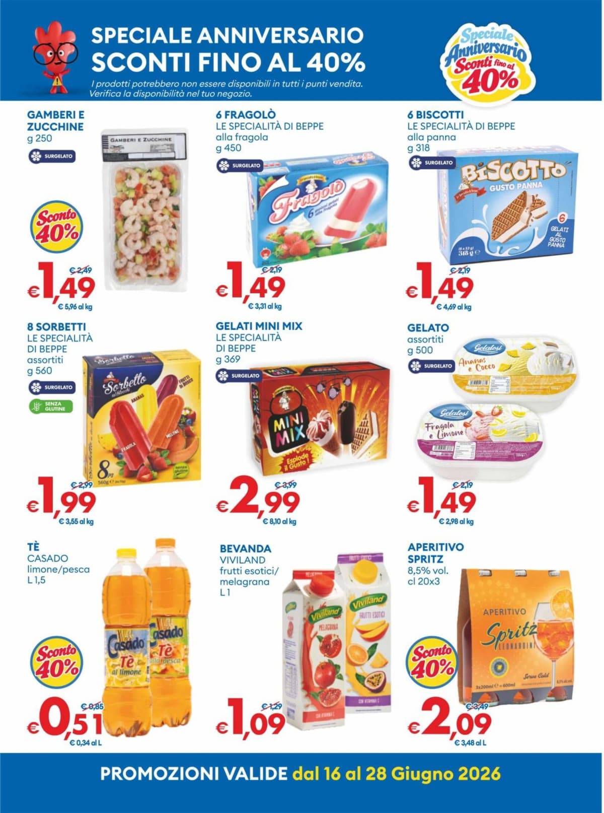 Pagina 5. del volantino MD - Speciale anniversario