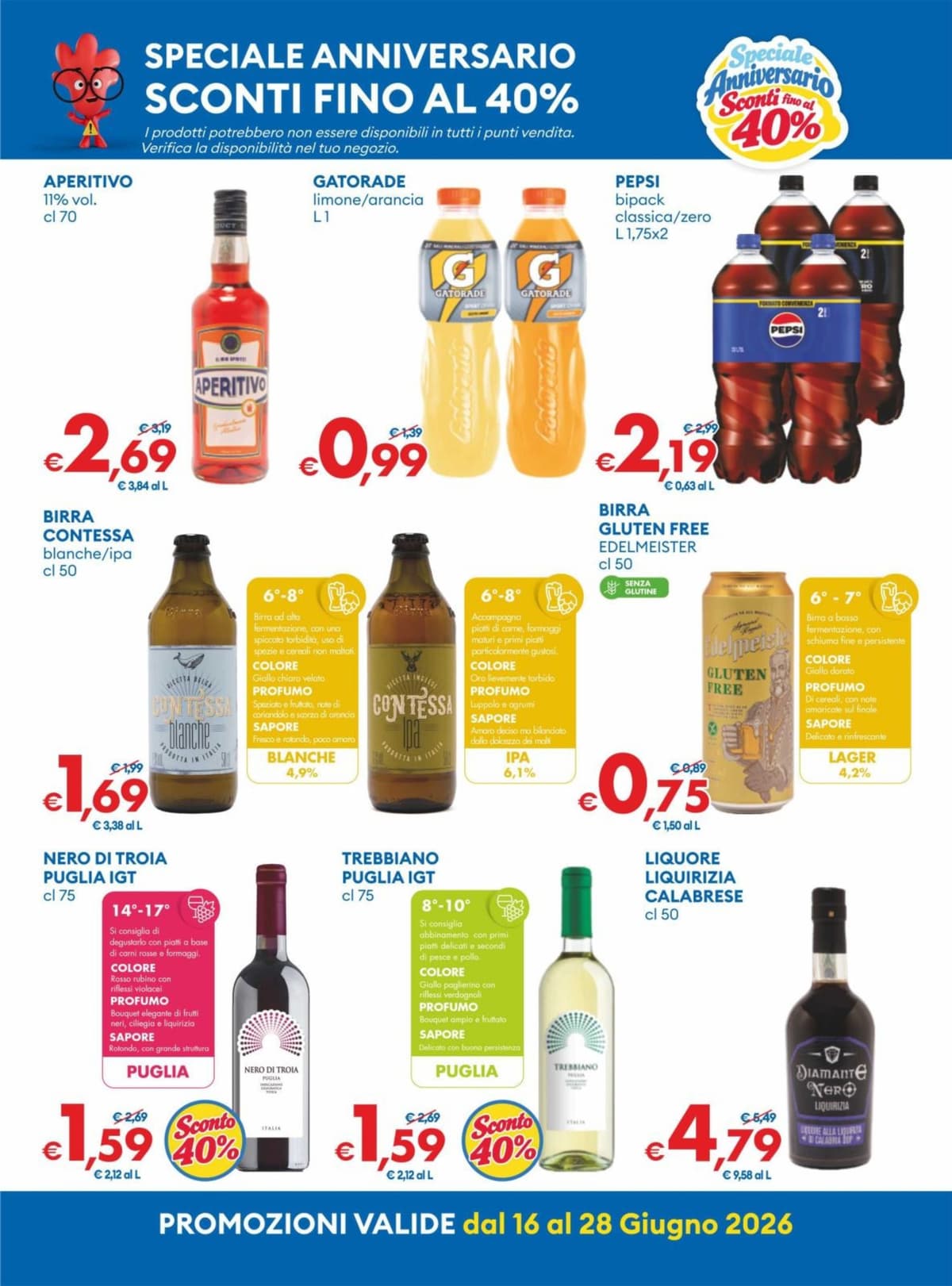 Pagina 6. del volantino MD - Speciale anniversario dal 23/06/2026