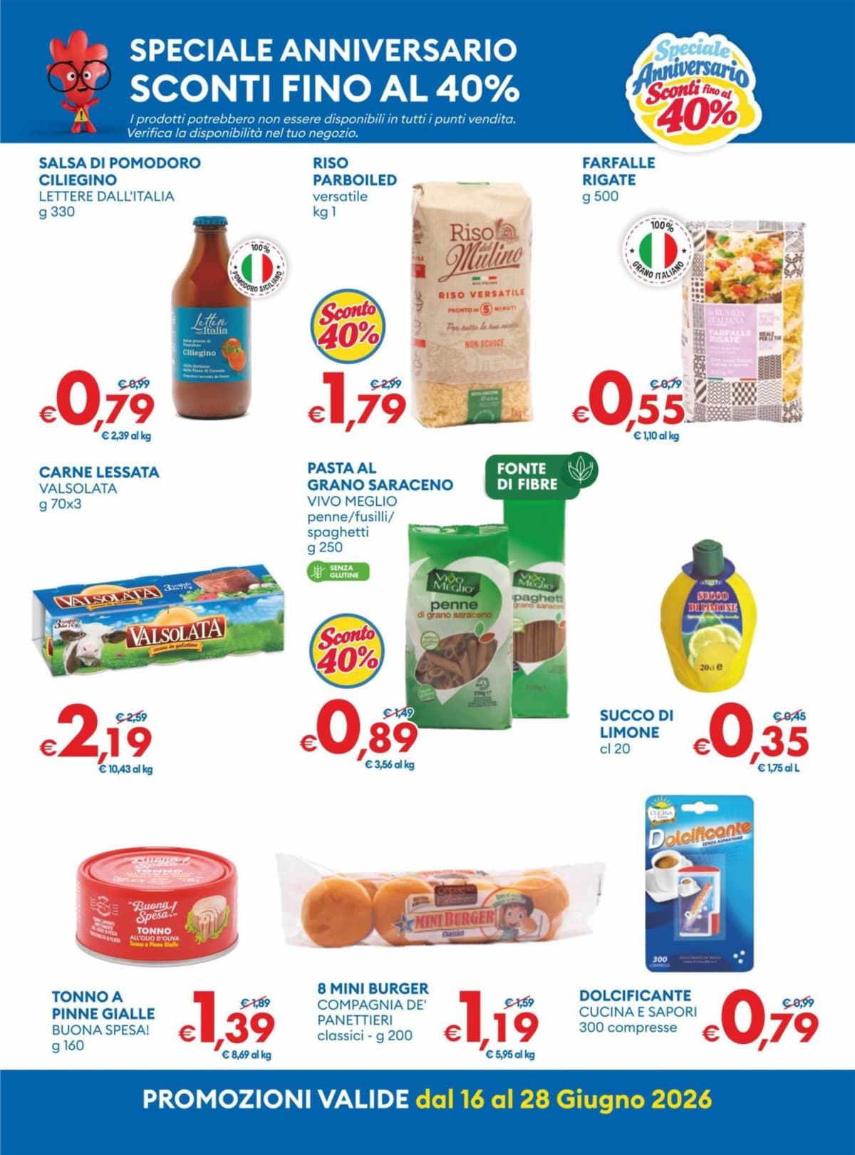 Pagina 7. del volantino MD - Speciale anniversario