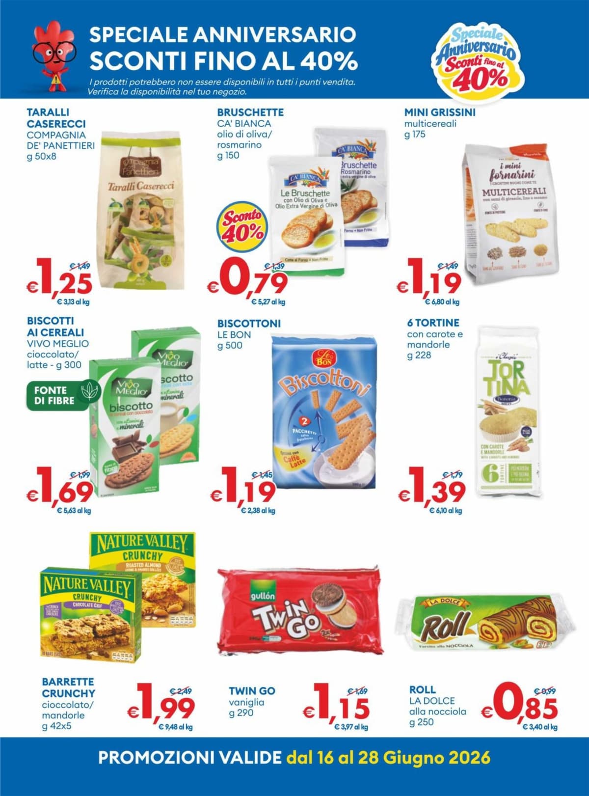 Pagina 8. del volantino MD - Speciale anniversario