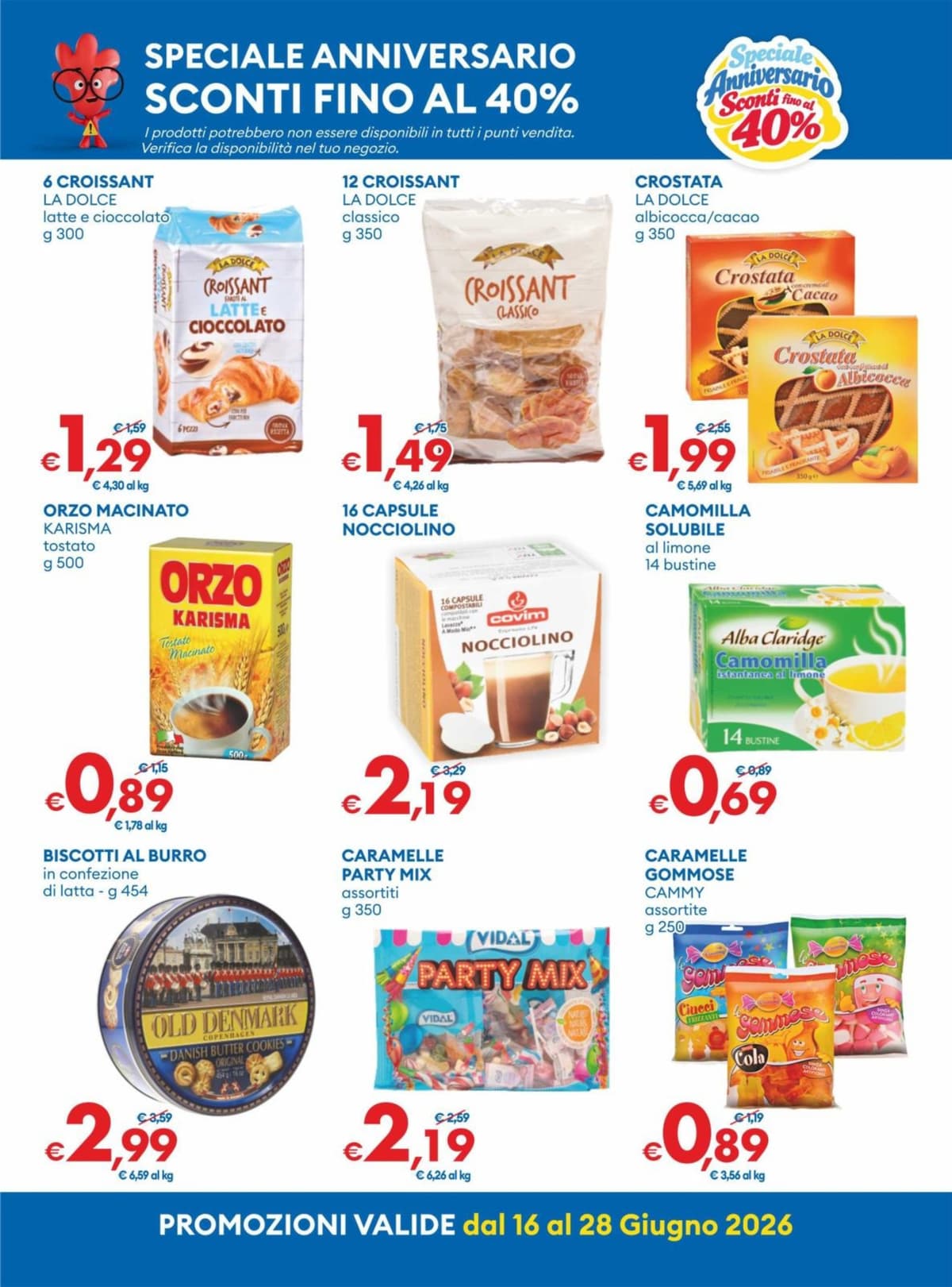 Pagina 9. del volantino MD - Speciale anniversario dal 23/06/2026