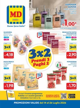 Pagina 1 del volantino MD Buona Spesa, Italia!