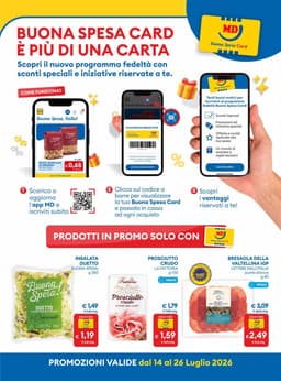 Pagina 13 del volantino MD Buona Spesa, Italia!