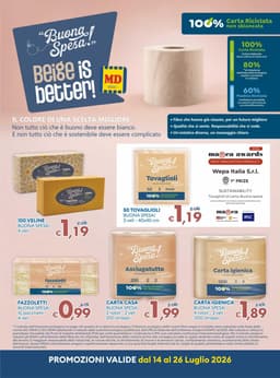 Pagina 20 del volantino MD Buona Spesa, Italia!