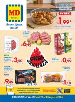Pagina 1 del volantino MD Buona Spesa, Italia!