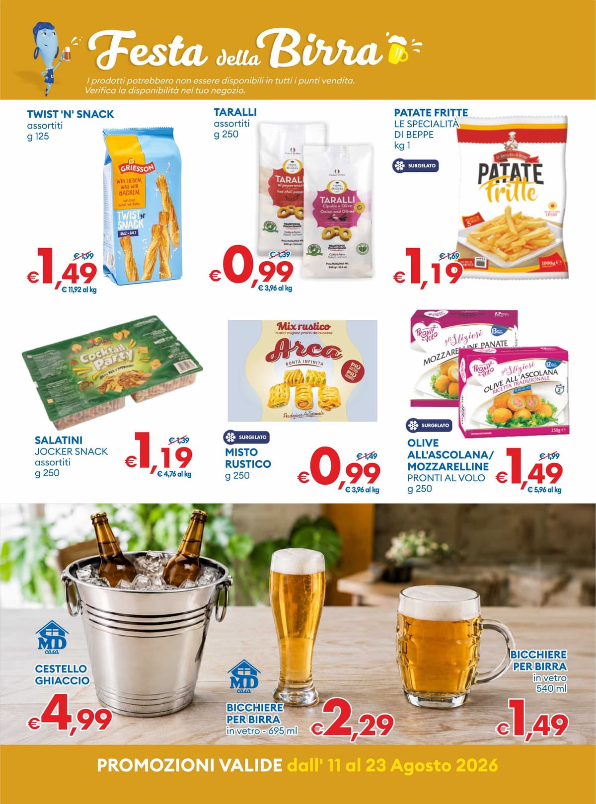 Pagina 8. del volantino MD - Buona Spesa, Italia! dal 23/08/2026