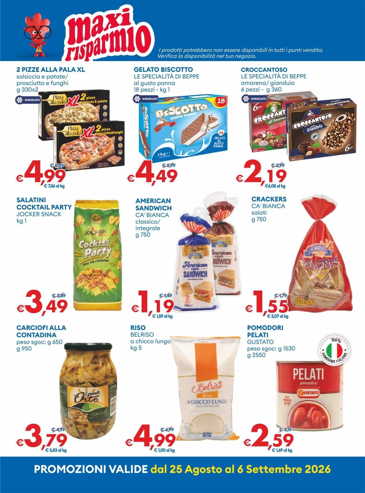Pagina 4. del volantino MD - Maxi Risparmio dal 25/08/2026