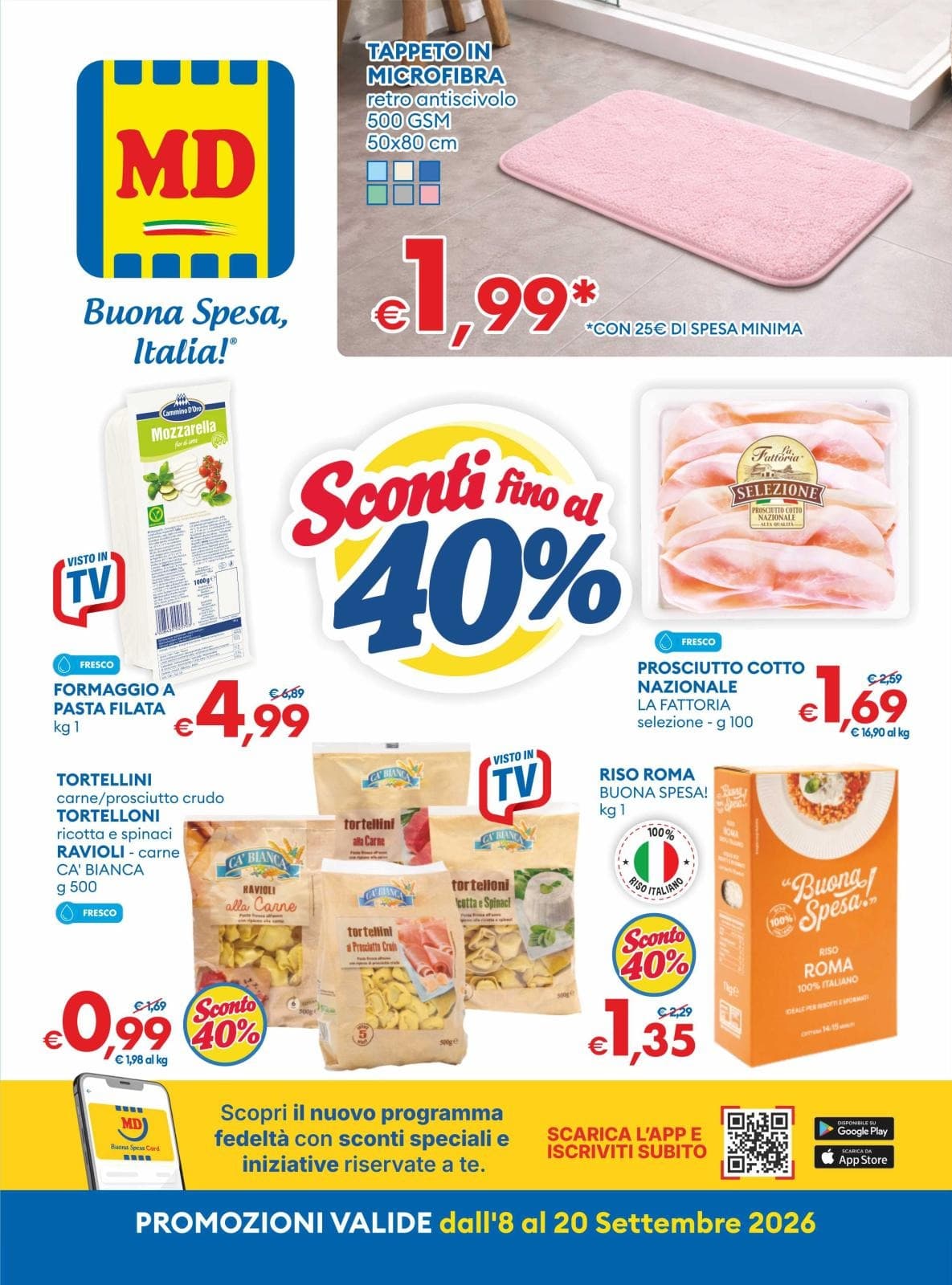MD katalog Buona Spesa, Italia!, 08/09/2026 – 20/09/2026