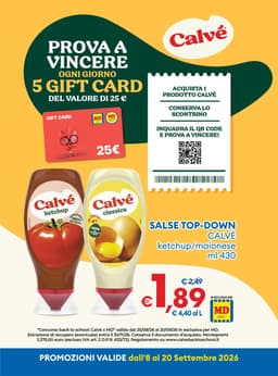 Pagina 21 del volantino MD Buona Spesa, Italia!