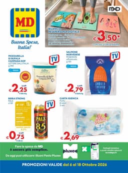 Pagina 1 del volantino MD Buona Spesa, Italia!