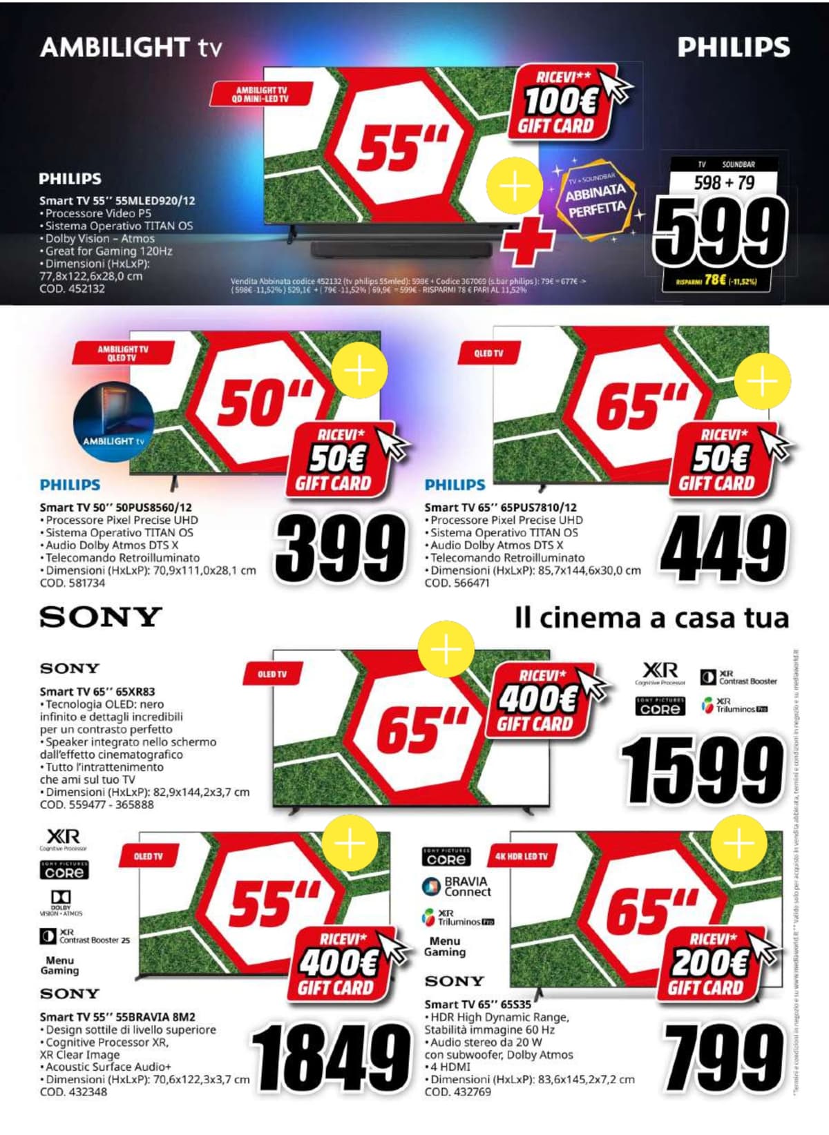 Pagina 9. del volantino MediaWorld - World Cup dal 13/06/2026