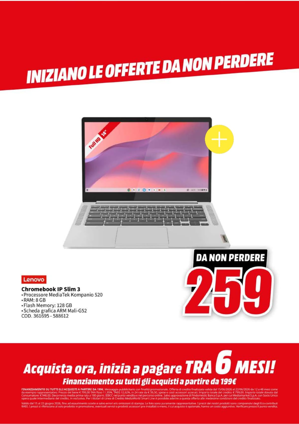 Pagina 13. del volantino MediaWorld - Red Price dal 15/06/2026