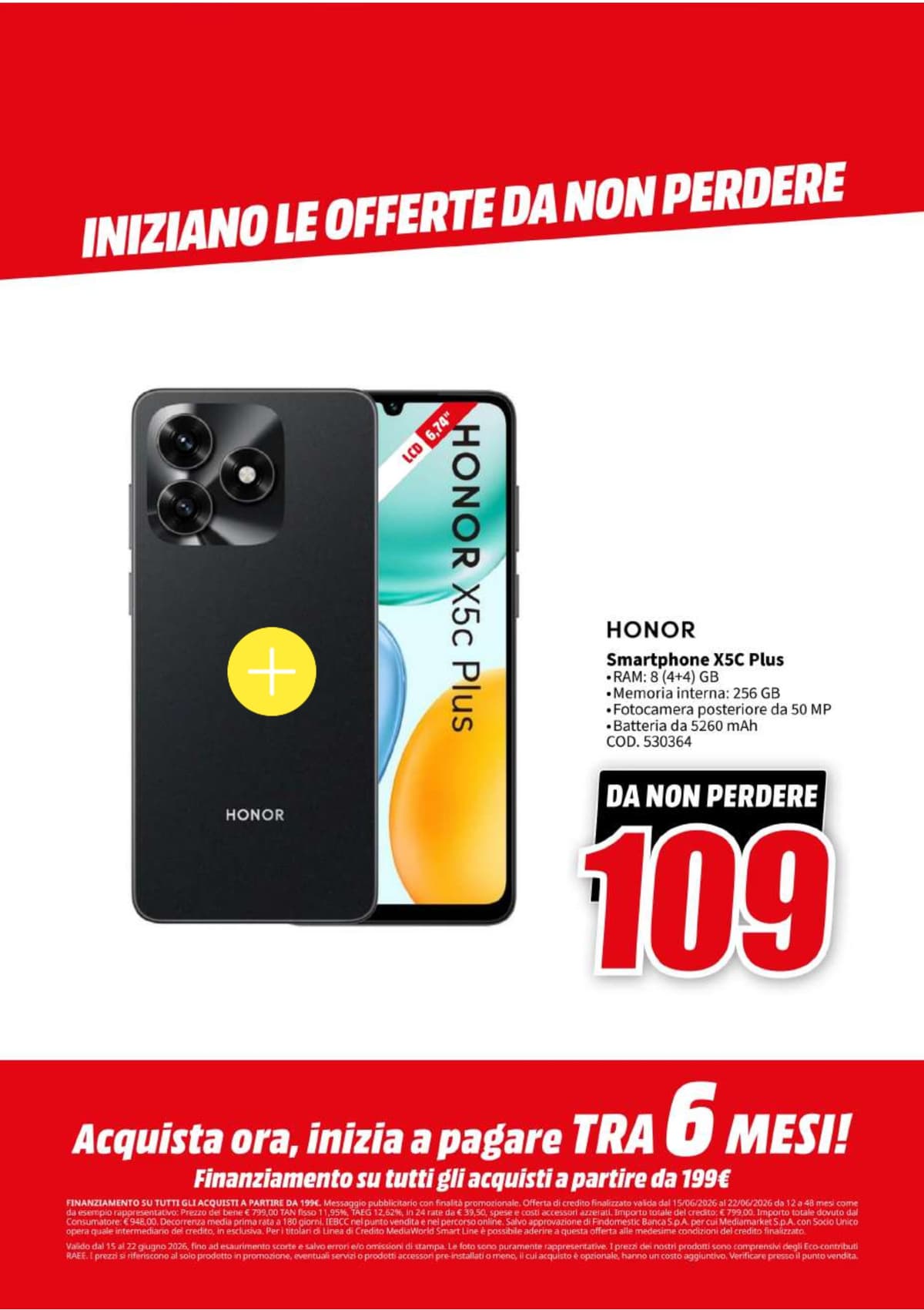 Pagina 2. del volantino MediaWorld - Red Price dal 15/06/2026