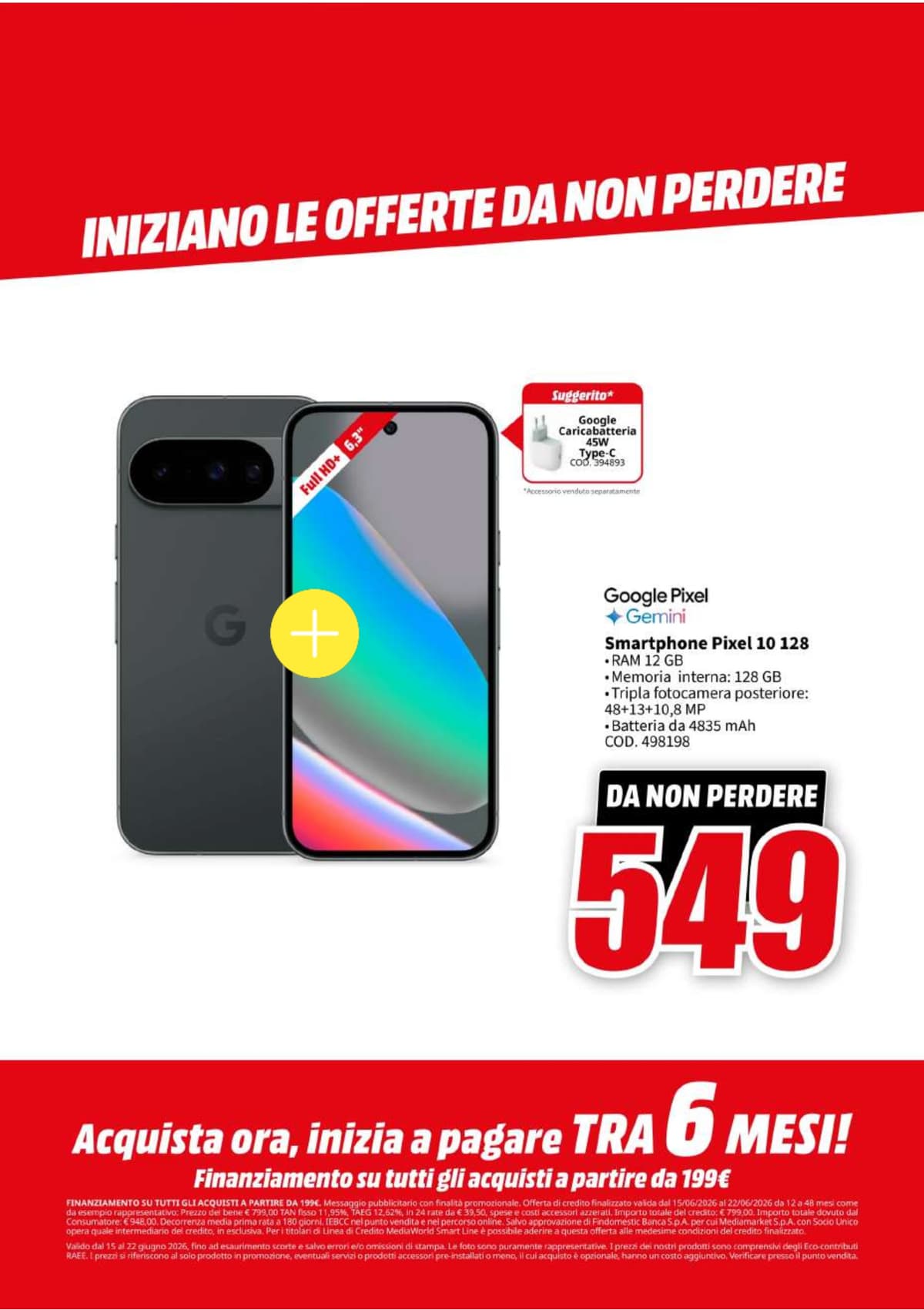 Pagina 4. del volantino MediaWorld - Red Price dal 15/06/2026