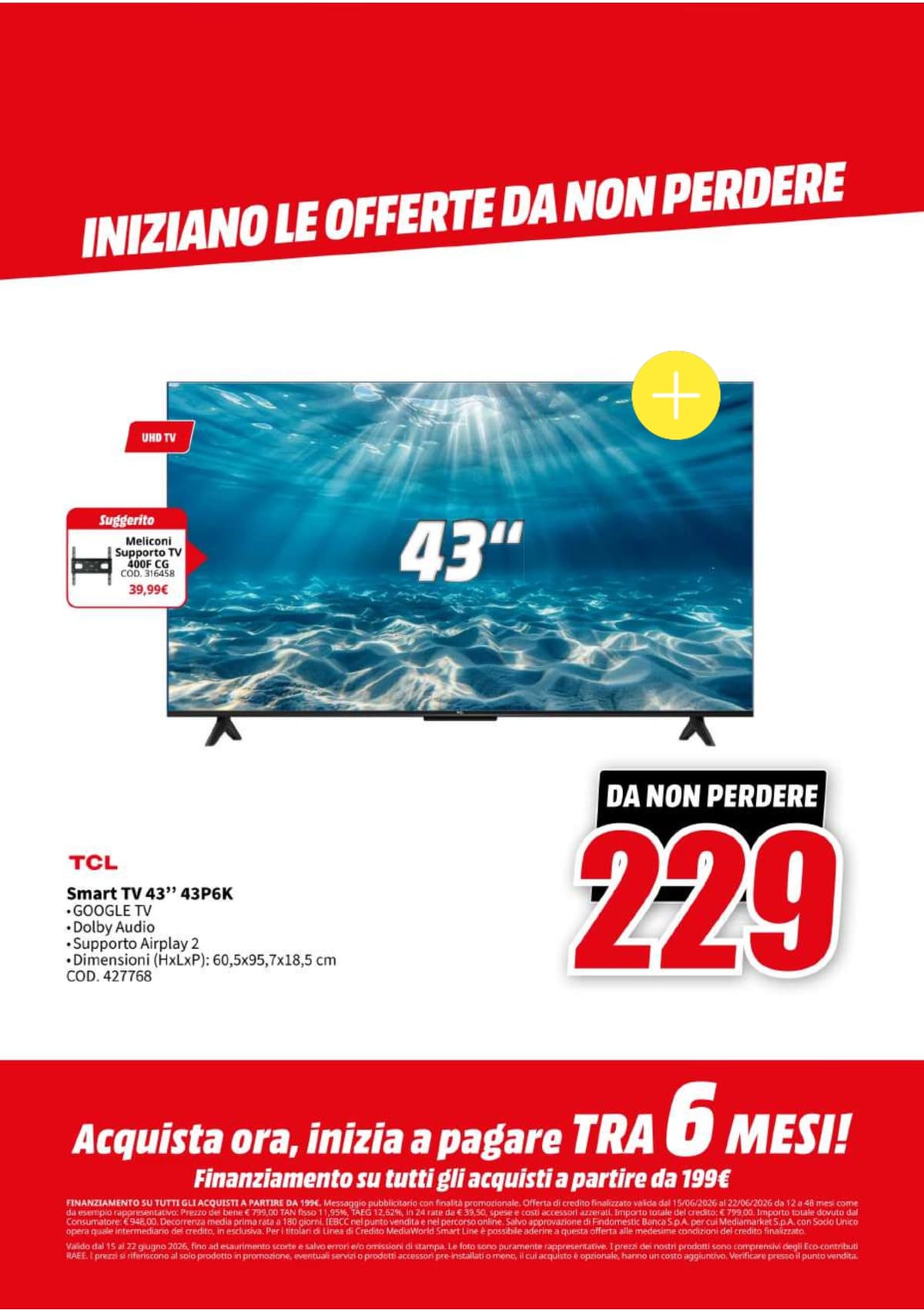 Pagina 43. del volantino MediaWorld - Red Price dal 15/06/2026