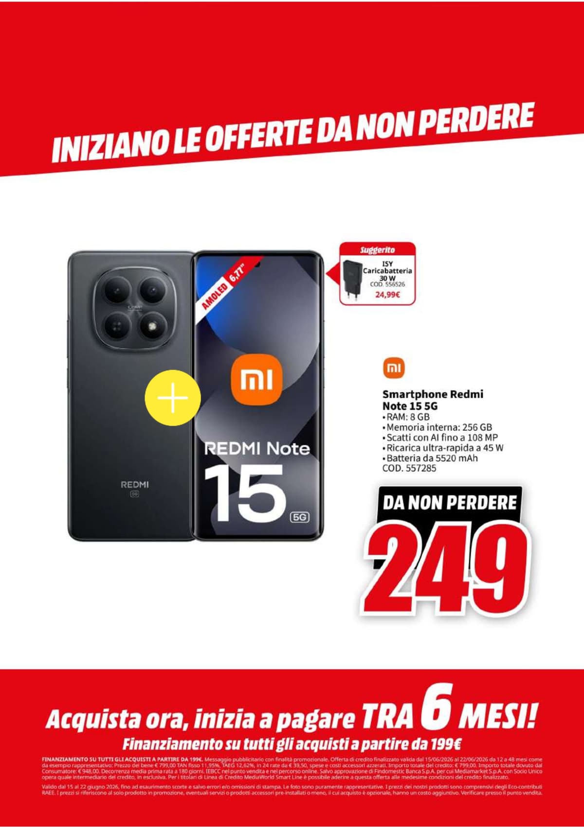 Pagina 6. del volantino MediaWorld - Red Price dal 15/06/2026