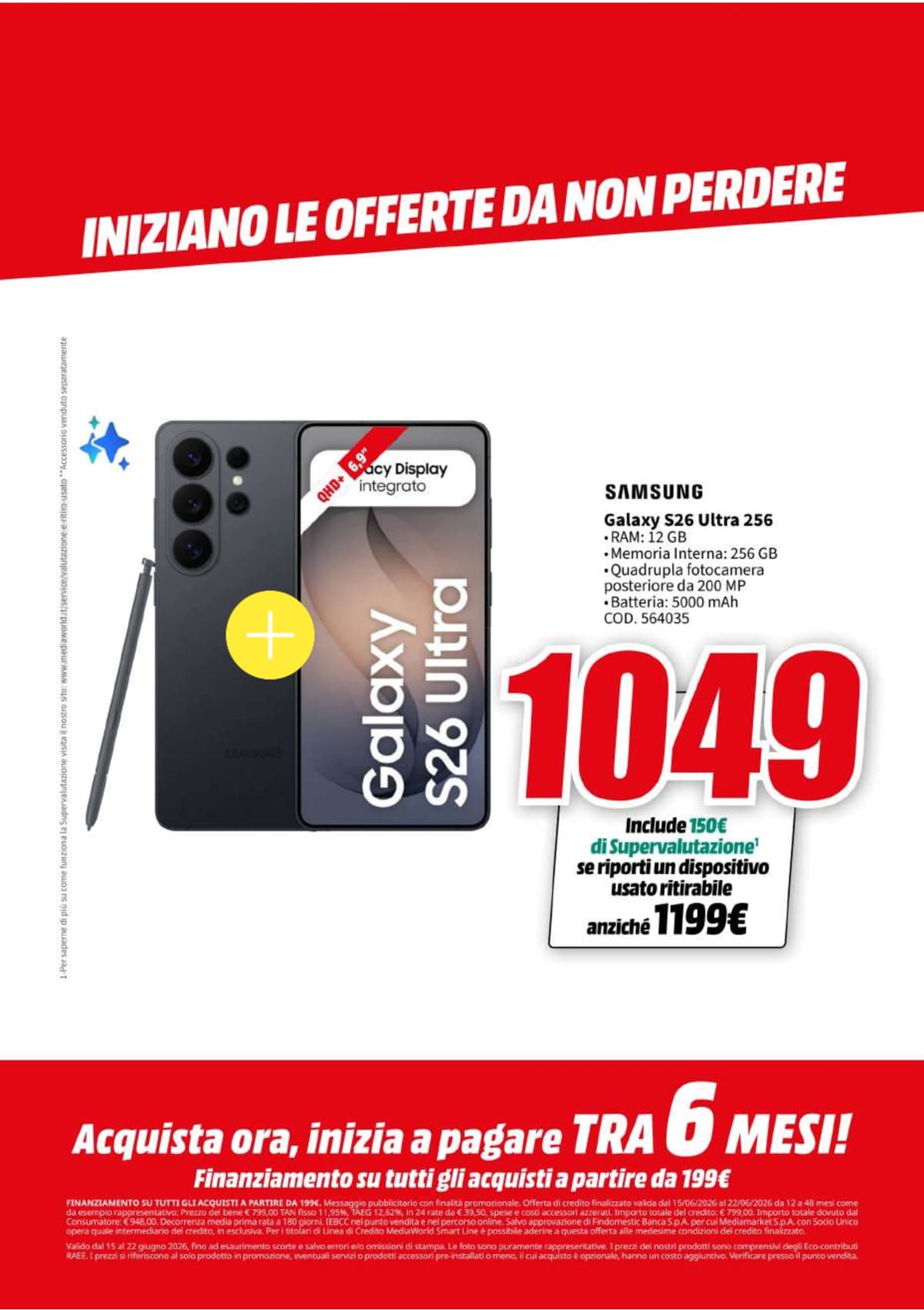 Pagina 7. del volantino MediaWorld - Red Price dal 15/06/2026
