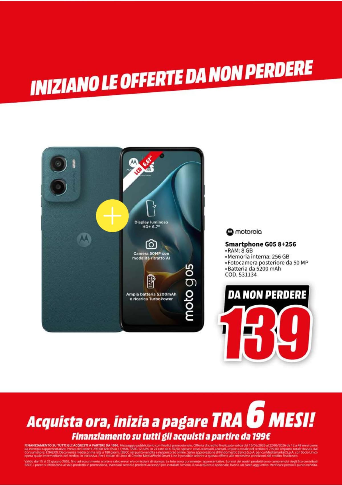 Pagina 8. del volantino MediaWorld - Red Price dal 15/06/2026