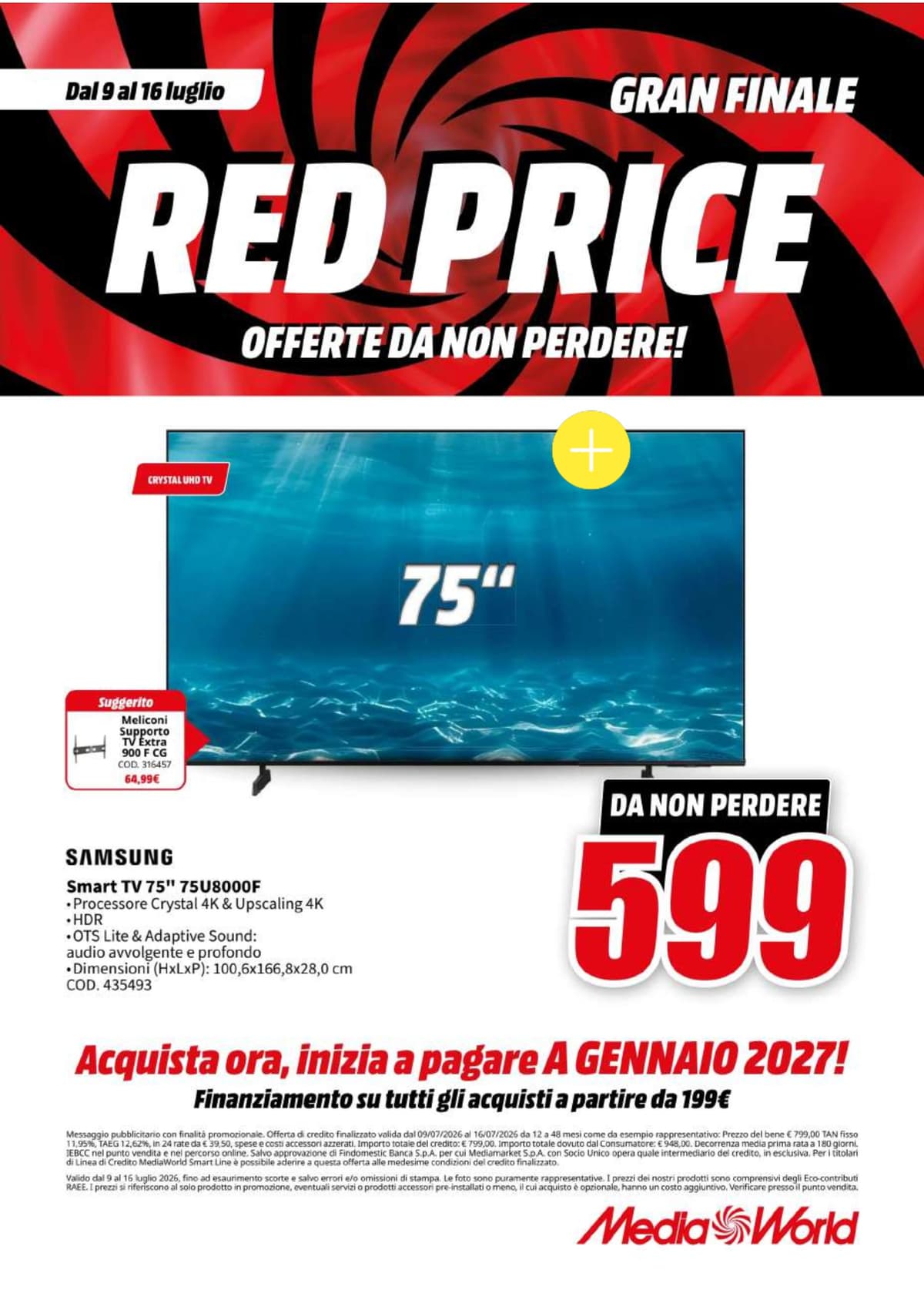 Pagina 10. del volantino MediaWorld - Red Price Gran Finale dal 14/07/2026