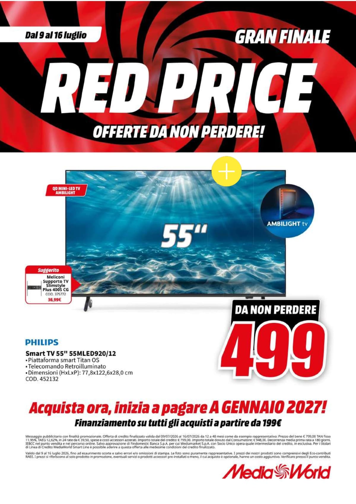 Pagina 12. del volantino MediaWorld - Red Price Gran Finale dal 14/07/2026