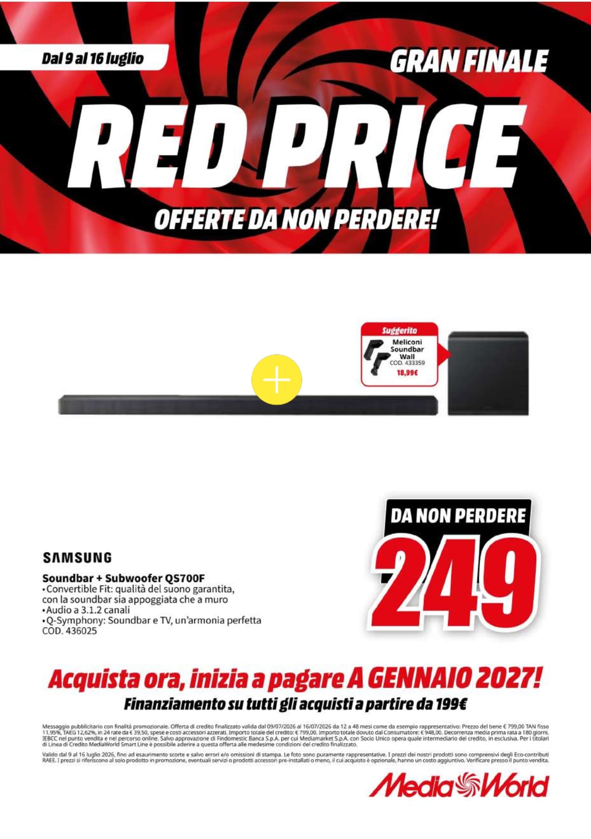 Pagina 13. del volantino MediaWorld - Red Price Gran Finale dal 14/07/2026