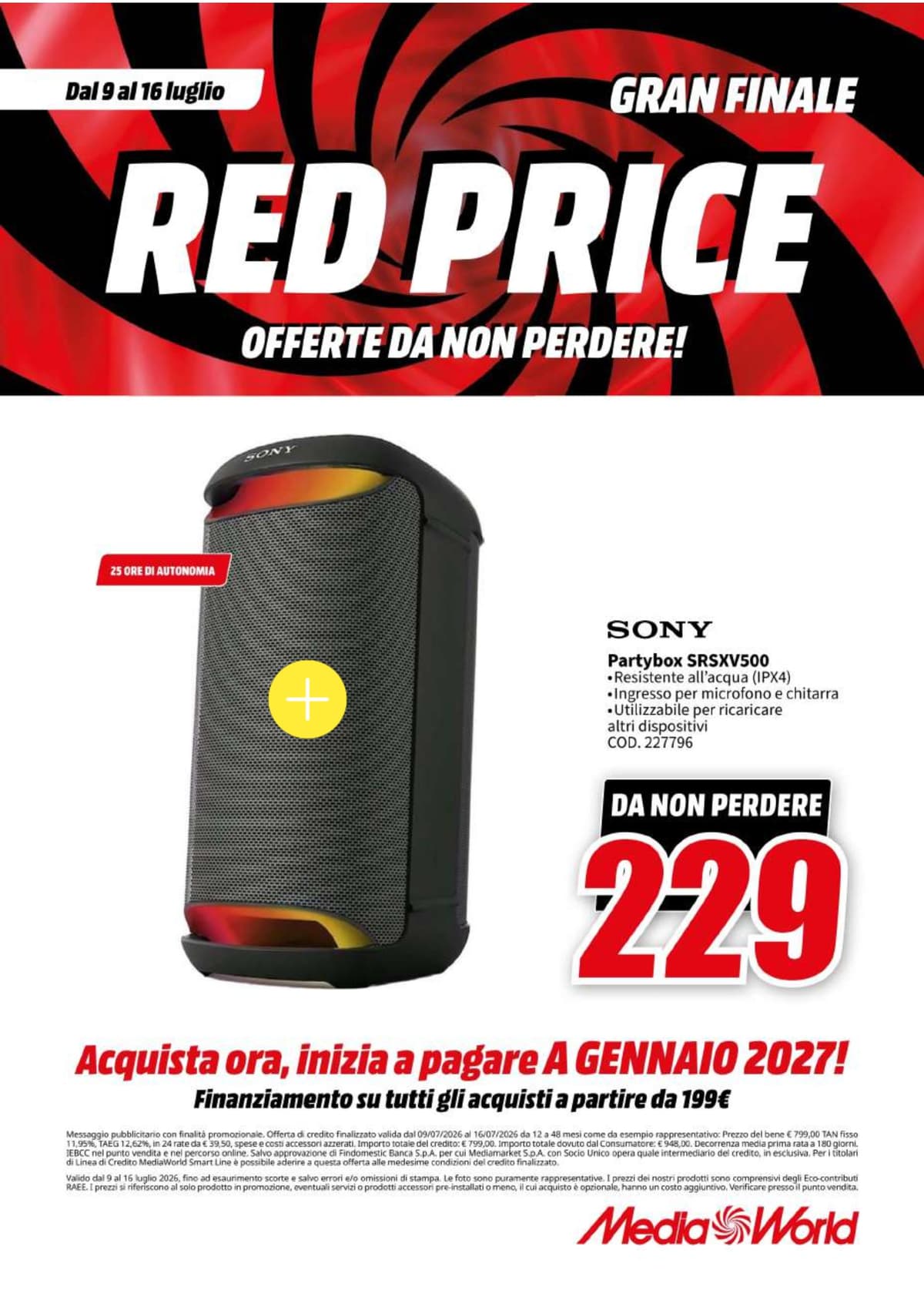 Pagina 14. del volantino MediaWorld - Red Price Gran Finale dal 14/07/2026