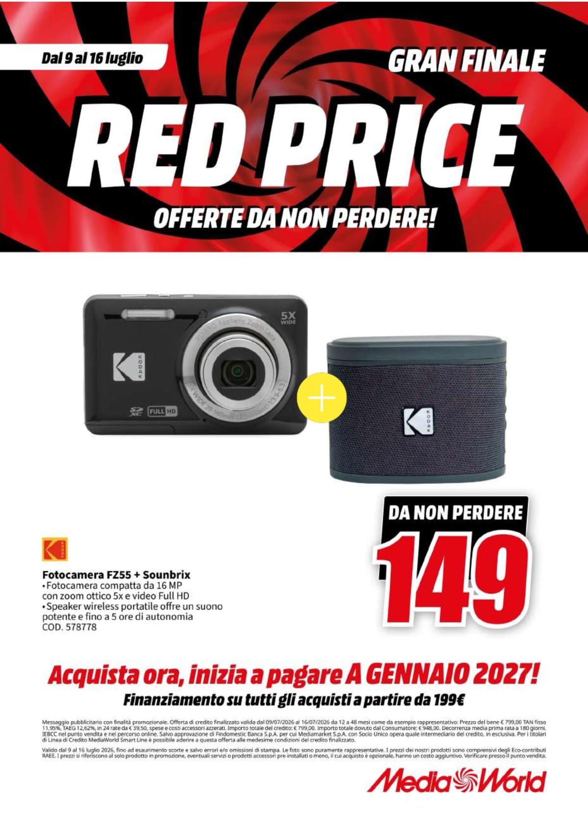 Pagina 15. del volantino MediaWorld - Red Price Gran Finale dal 14/07/2026
