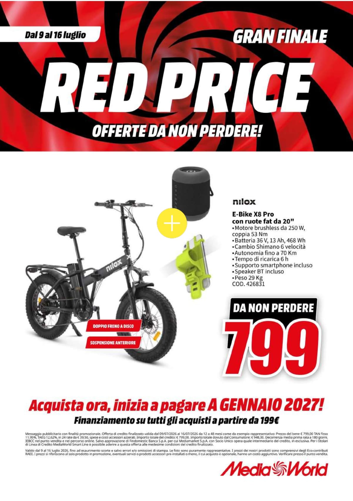 Pagina 21. del volantino MediaWorld - Red Price Gran Finale dal 14/07/2026