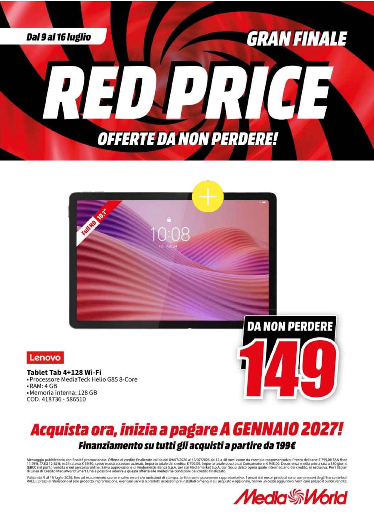 Pagina 25. del volantino MediaWorld - Red Price Gran Finale dal 14/07/2026