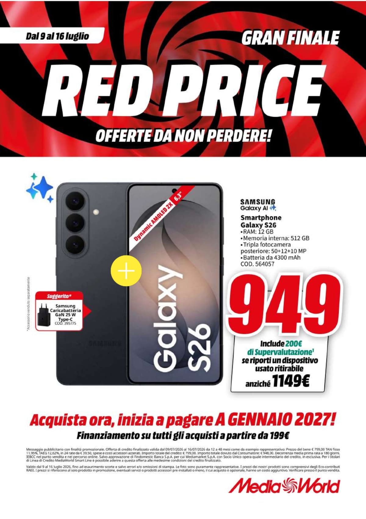Pagina 29. del volantino MediaWorld - Red Price Gran Finale dal 14/07/2026