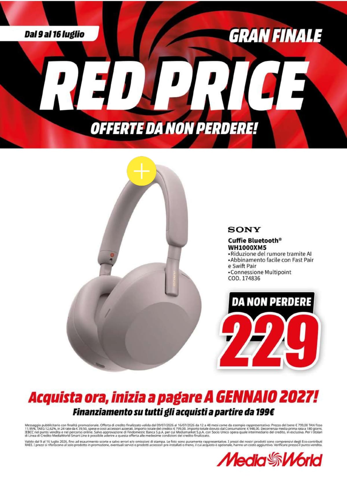 Pagina 33. del volantino MediaWorld - Red Price Gran Finale dal 14/07/2026