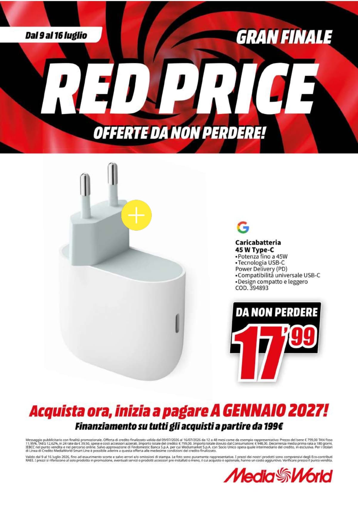 Pagina 35. del volantino MediaWorld - Red Price Gran Finale dal 14/07/2026