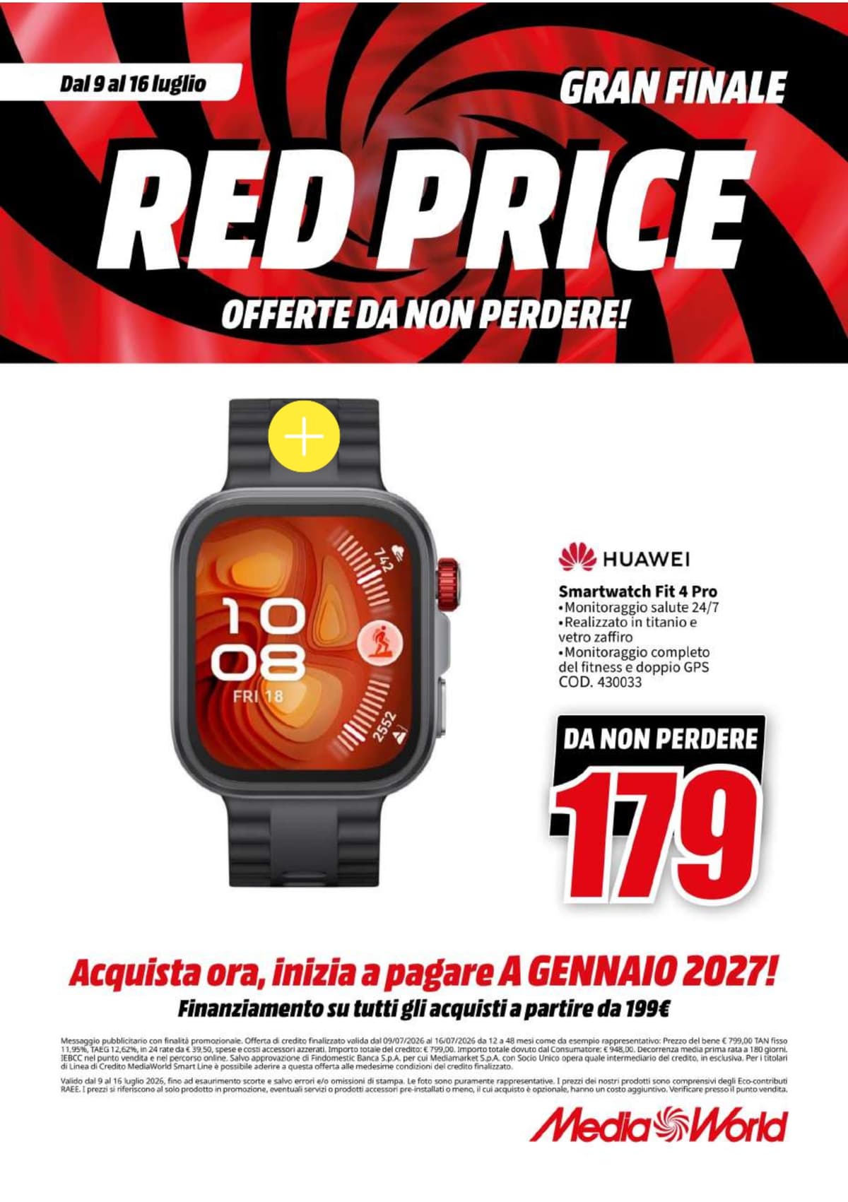 Pagina 37. del volantino MediaWorld - Red Price Gran Finale dal 14/07/2026