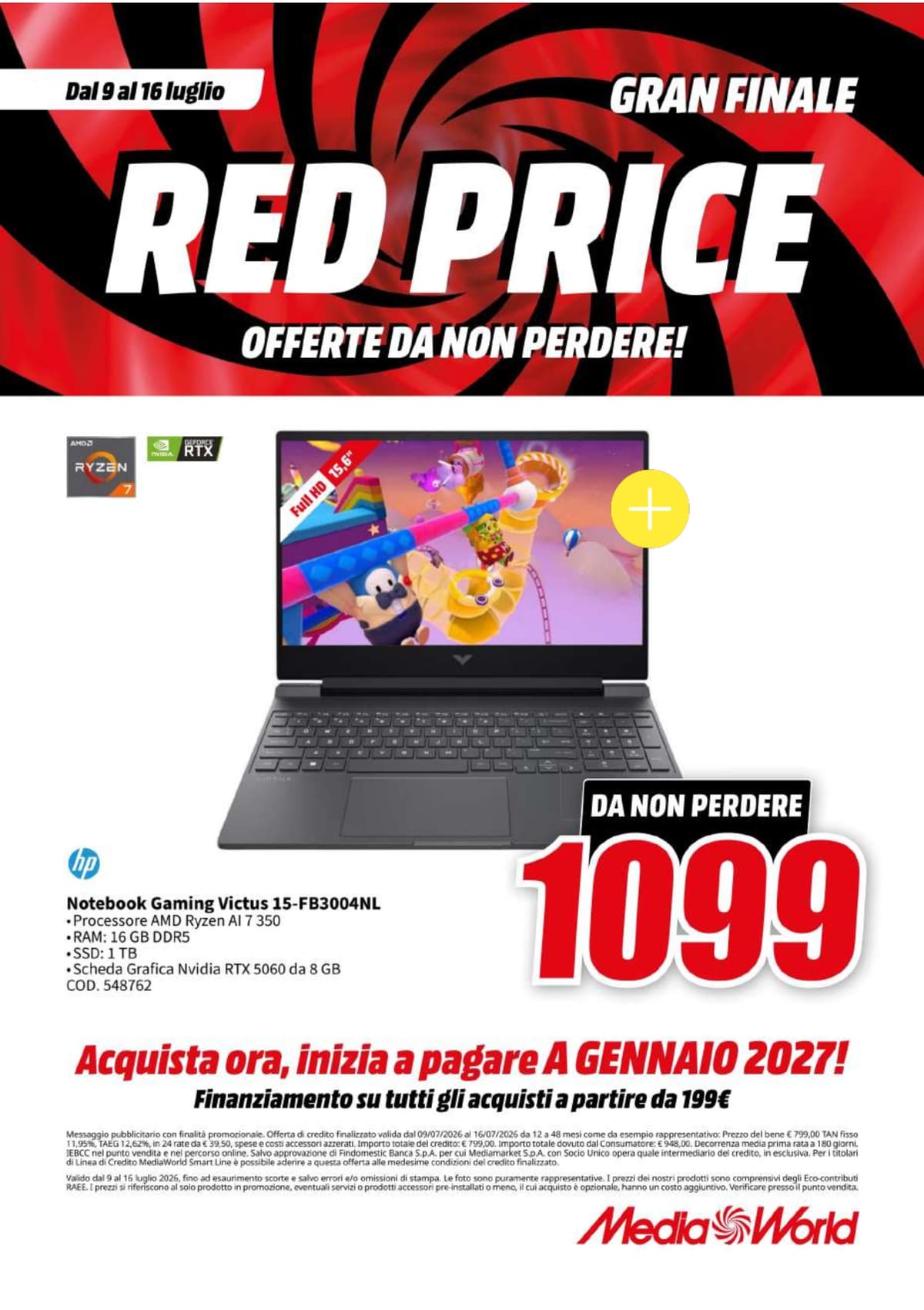 Pagina 38. del volantino MediaWorld - Red Price Gran Finale dal 14/07/2026
